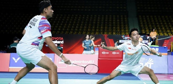 Thailand Open 2026: Putra/Bagas Sempat Paksa Unggulan India Rubber Game