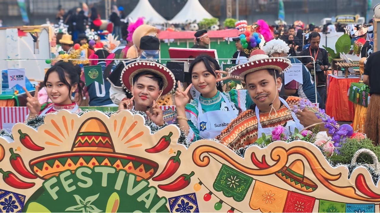 Palm Park Hotel Surabaya Hadirkan Nuansa Fiesta Mexico di Festival Rujak Uleg 2026