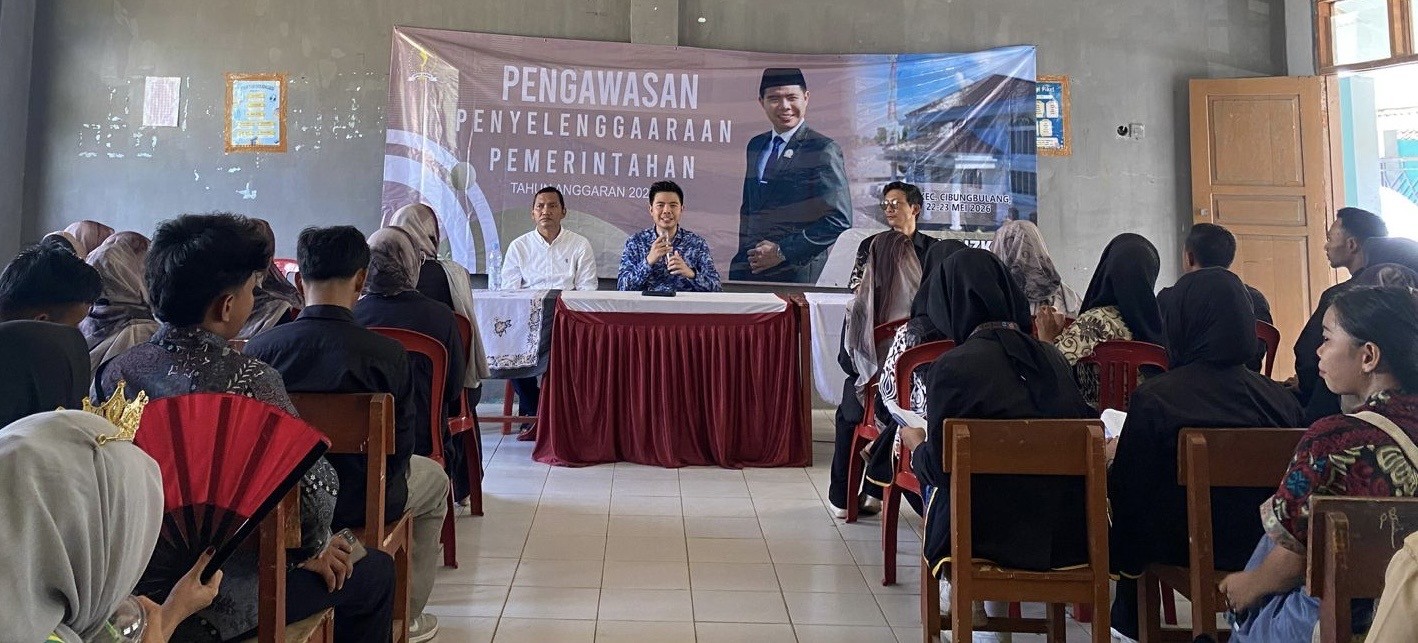Sektor Pertanian Jadi Perhatian Pengawasan M Rizky di Cibungbulang