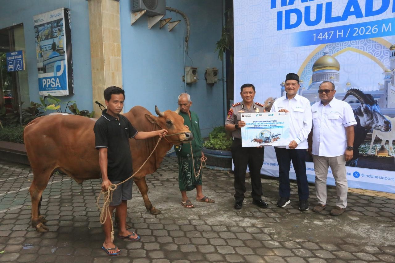 Pelindo Regional 3 Sebar 209 Hewan Kurban untuk Masyarakat di Sekitar Pelabuhan