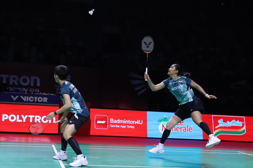 Bangkit di Gim Penentuan, Tiwi/Fadia Singkirkan Unggulan Ketiga Dunia di Indonesia Open 2026