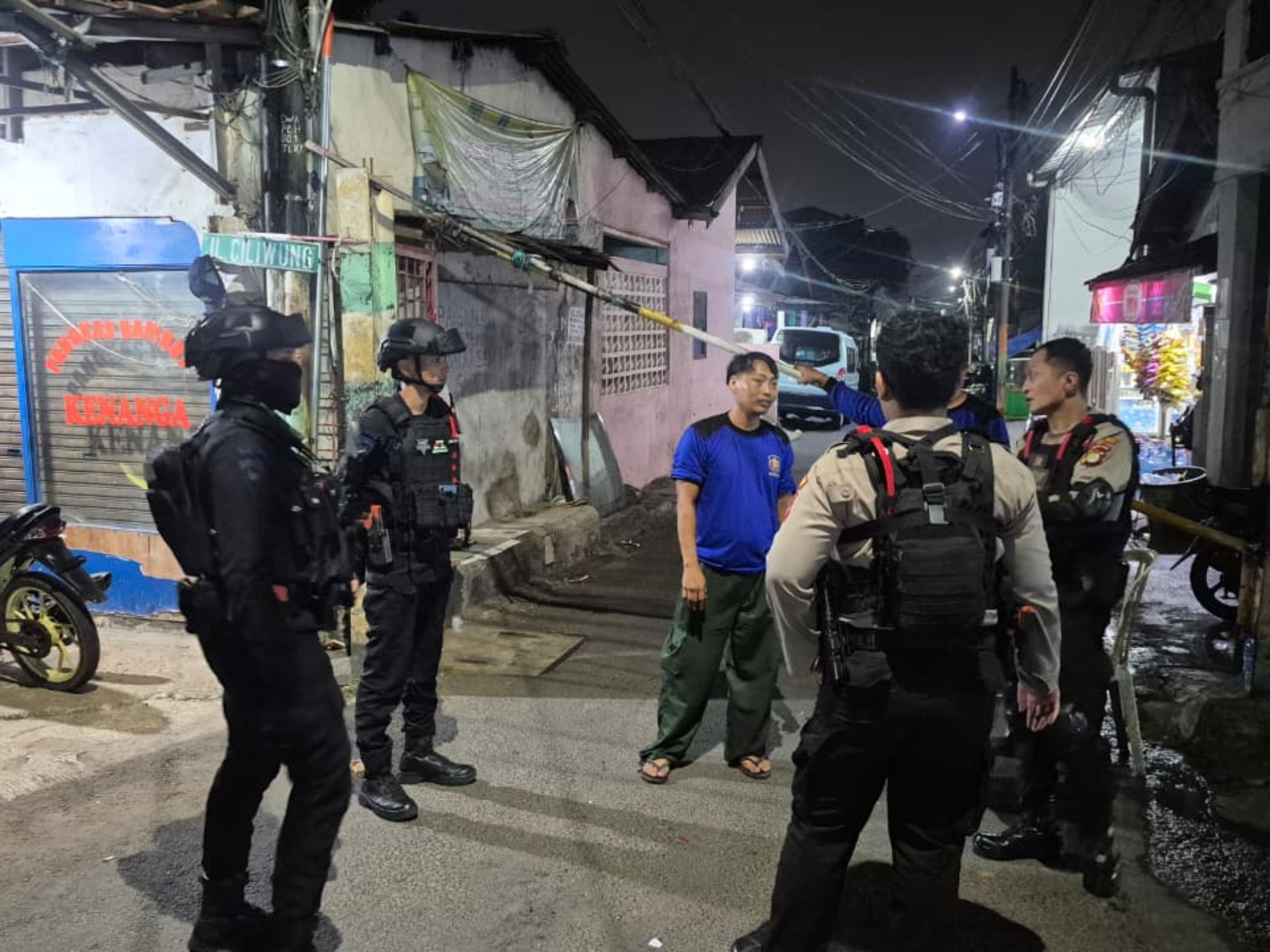 Polisi Gagalkan Rencana Tawuran di Ciracas, Lima Remaja dan Celurit Diamankan