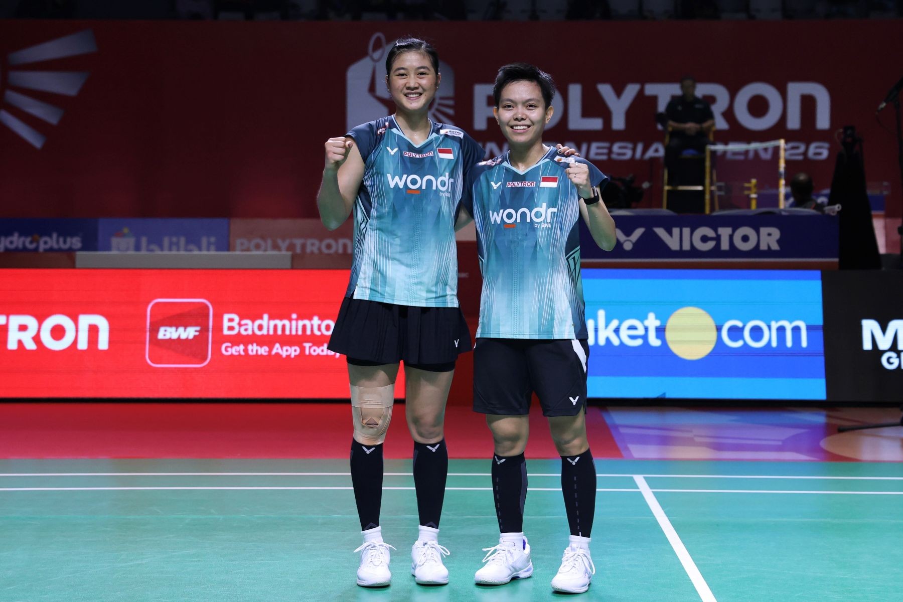 Tiwi/Fadia Jadi Pasangan Ganda Putri Ketiga yang Lolos ke Babak Perempat FInal Indonesia Open 2026