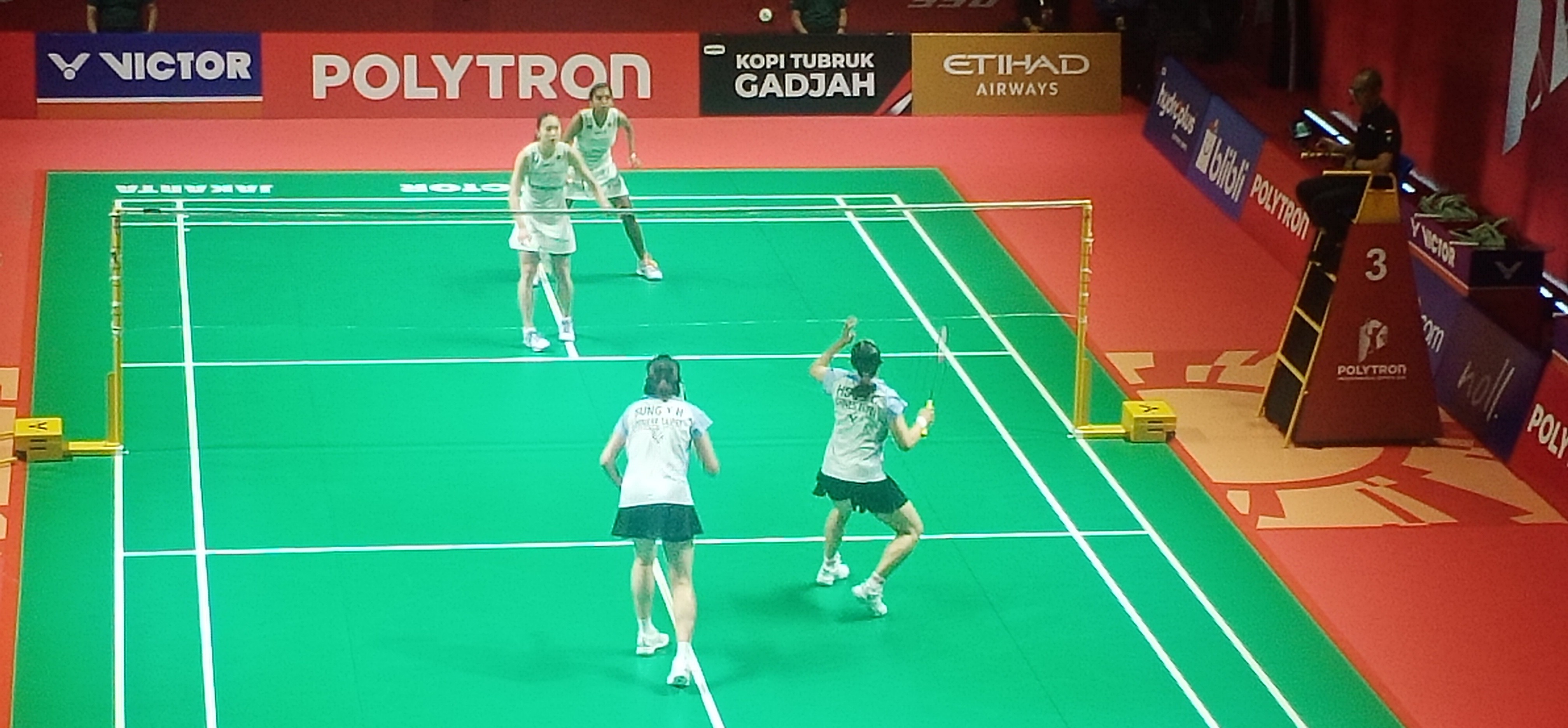 Pearly/Thinaah Tunjukkan Kelas, Hsu/Sung Dipaksa Angkat Koper dari Indonesia Open 2026