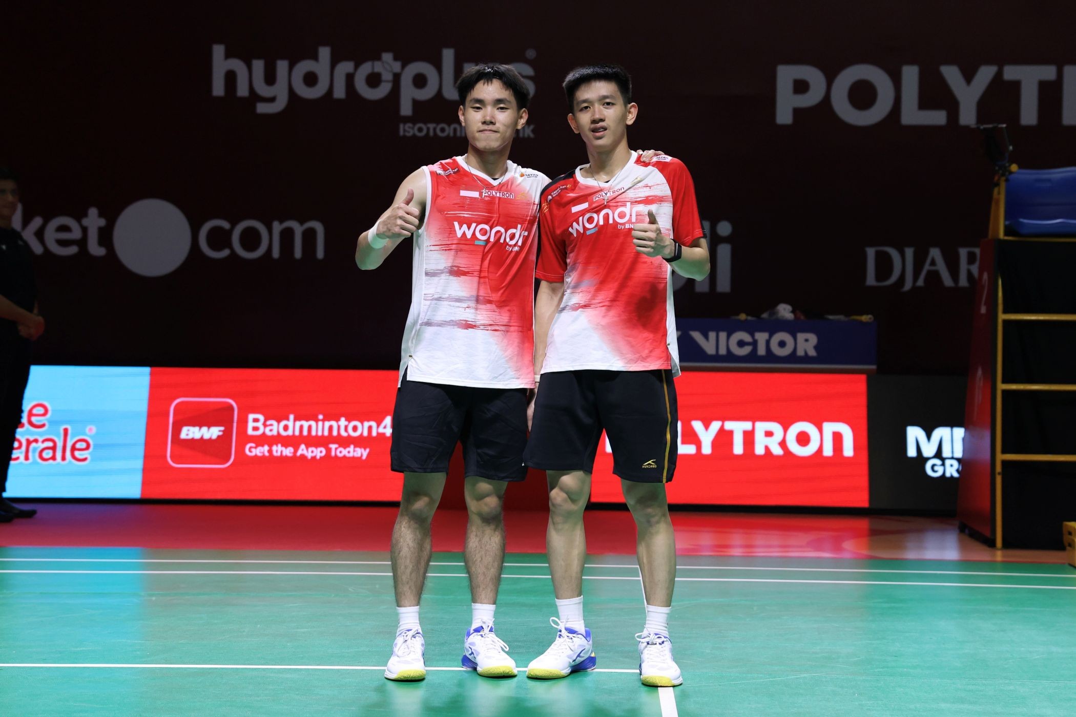 Kejutan, Raymond/Joaquin Pulangkan Unggulan Kedua Asal Malaysia di 16 Besar Indonesia Open 2026