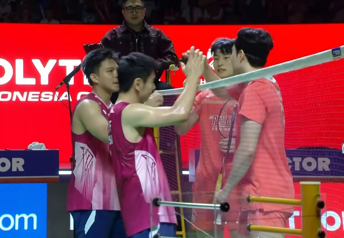Singkirkan Ranking Satu Dunia, Goh Sze Fei/Nur Izzuddin Melaju ke Final Indonesia Open 2026