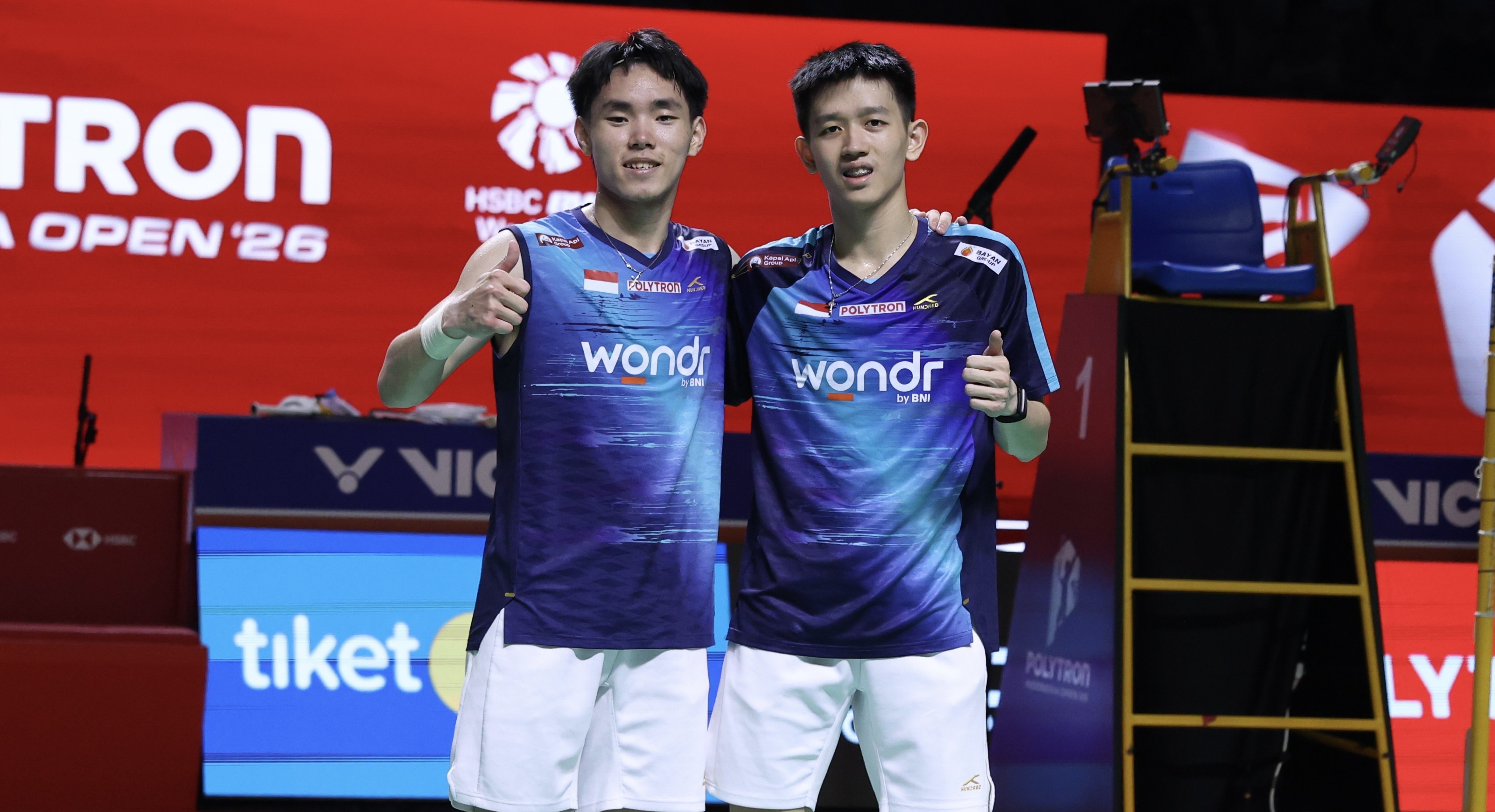 Indonesia Open 2026: Raymond/Joaquin Menang Dua Gim atas Sabar/Reza, Tantang Goh/Izzudin di Final