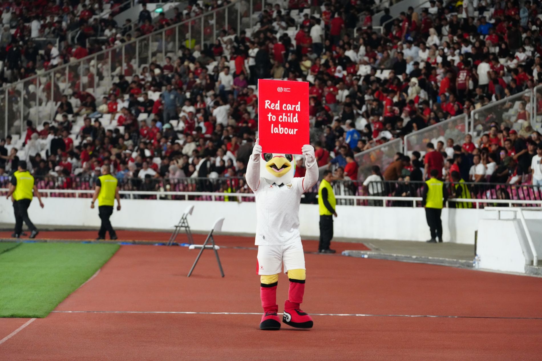 PSSI Gaungkan Kampanye Global Tolak Pekerja Anak di Laga Timnas Indonesia Versus Mozambik