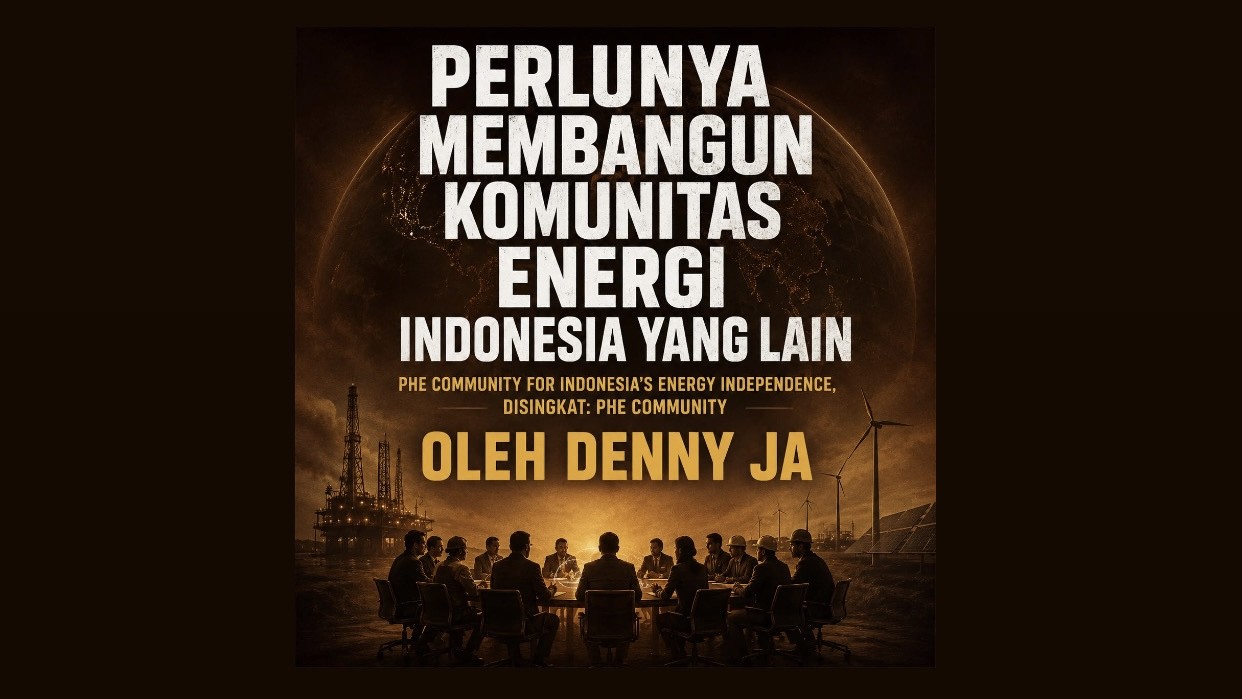 Perlunya Membangun Komunitas Energi Indonesia yang Lain