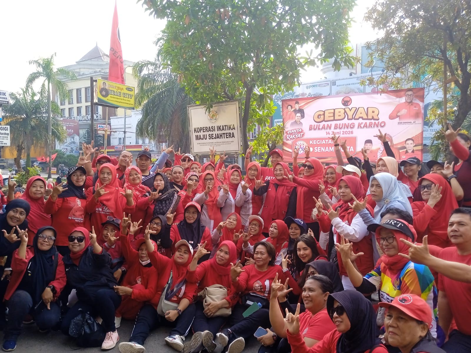 PDIP Depok Sambut Bulan Bung Karno dengan Aksi Nyata untuk Masyarakat