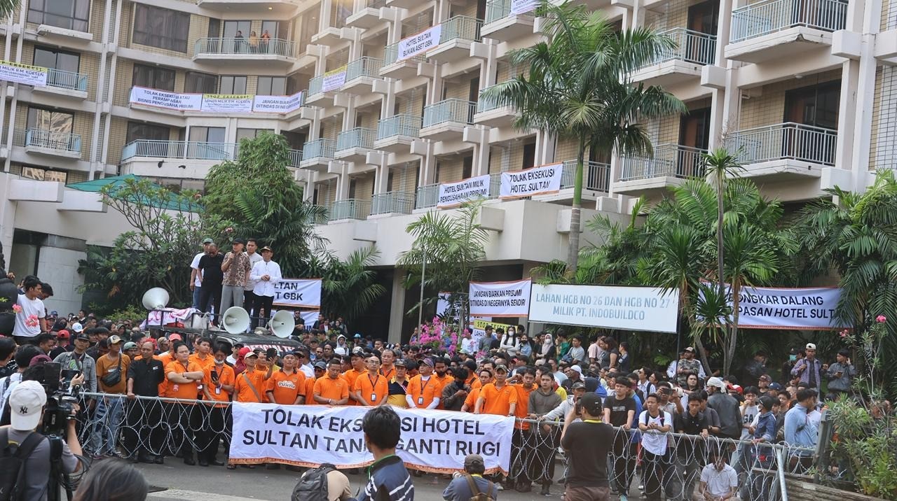 Eksekusi Eks Hotel Sultan: 3.161 Personel Dikerahkan, 119 Orang Diamankan