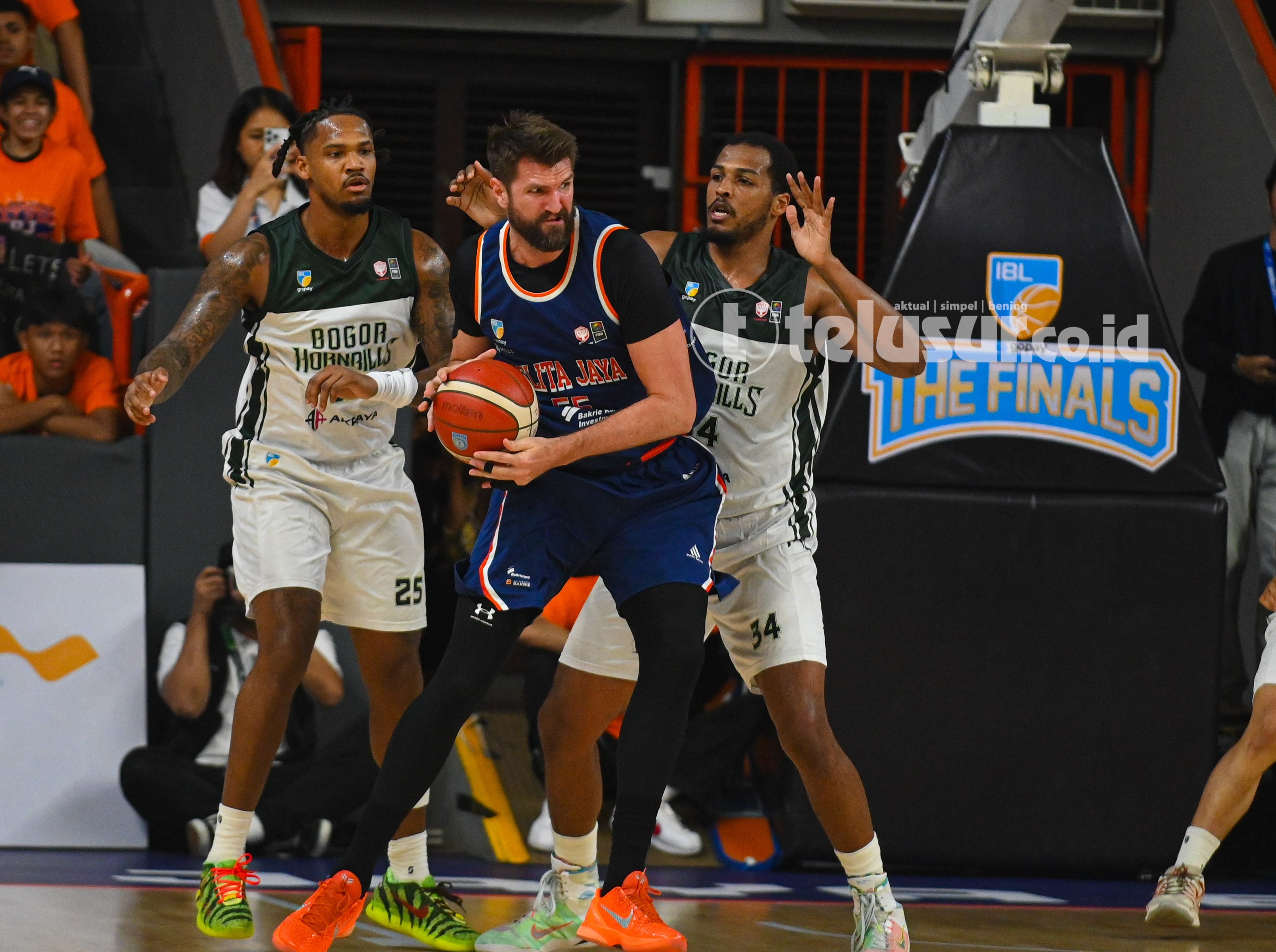 FOTO: Pelita Jaya Takluk atas Bogor Hornbills 63-83 Pada Gim 2 Final IBL 2026