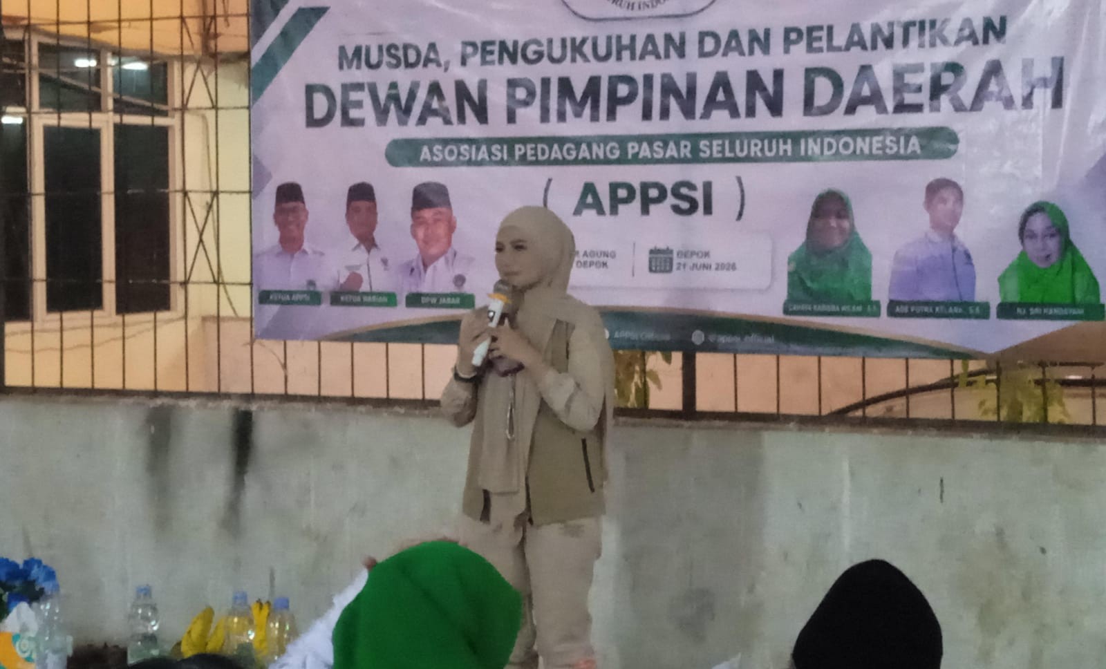 Yeti Wulandari Ajak Pedagang Depok Ciptakan Pasar Tradisional Bersih dan Nyaman