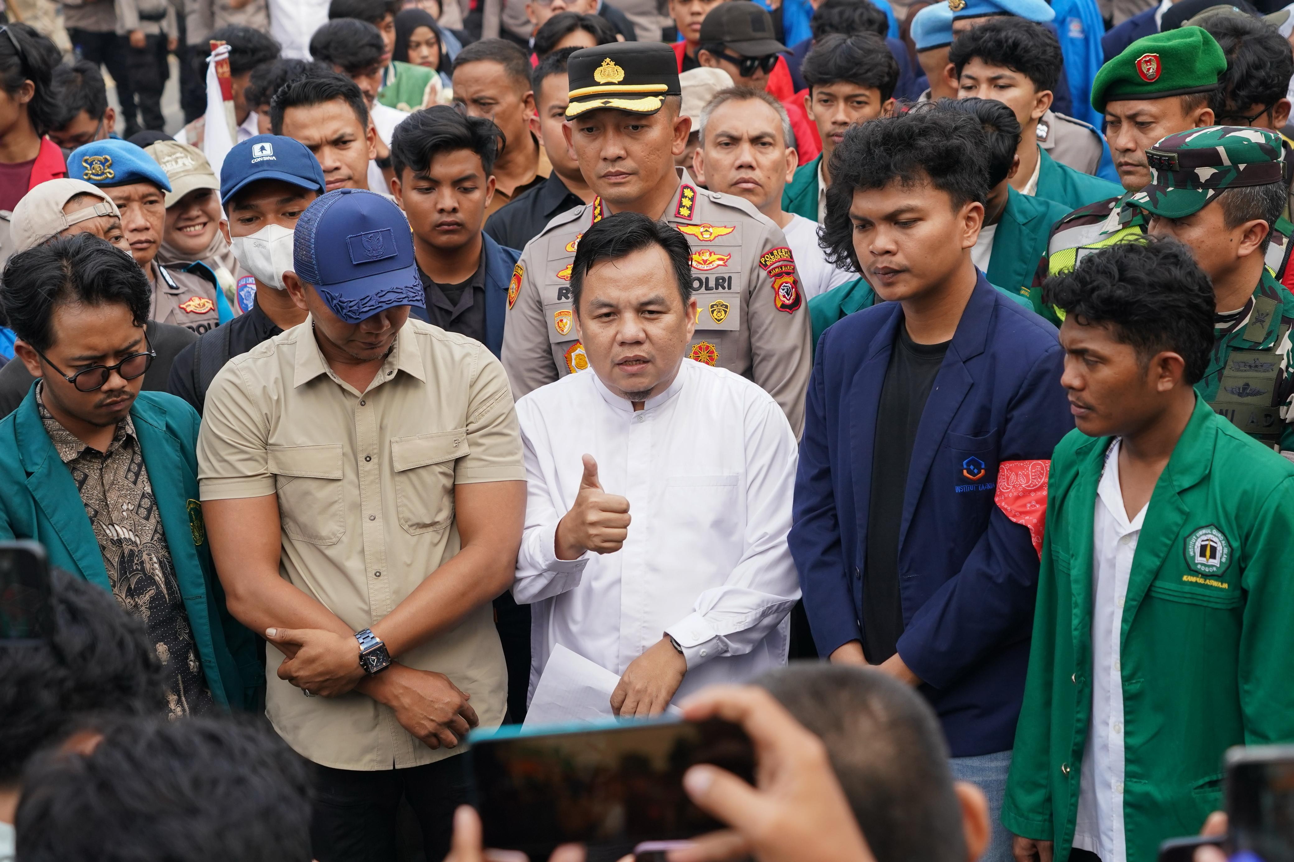 DPRD Kota Bogor Terima Tuntutan BEM Se-Bogor Raya, Siap Kawal Aspirasi ke DPR RI