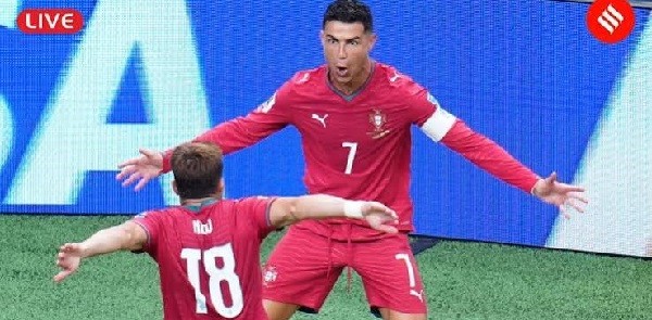 Ronaldo Menggila! Cetak Brace, Portugal Pesta Gol 5-0 atas Uzbekistan di Piala Dunia 2026