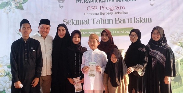Berkah Muharram, Pengusaha Depok Irfan Januar Santuni Ratusan Anak Yatim dan Janda