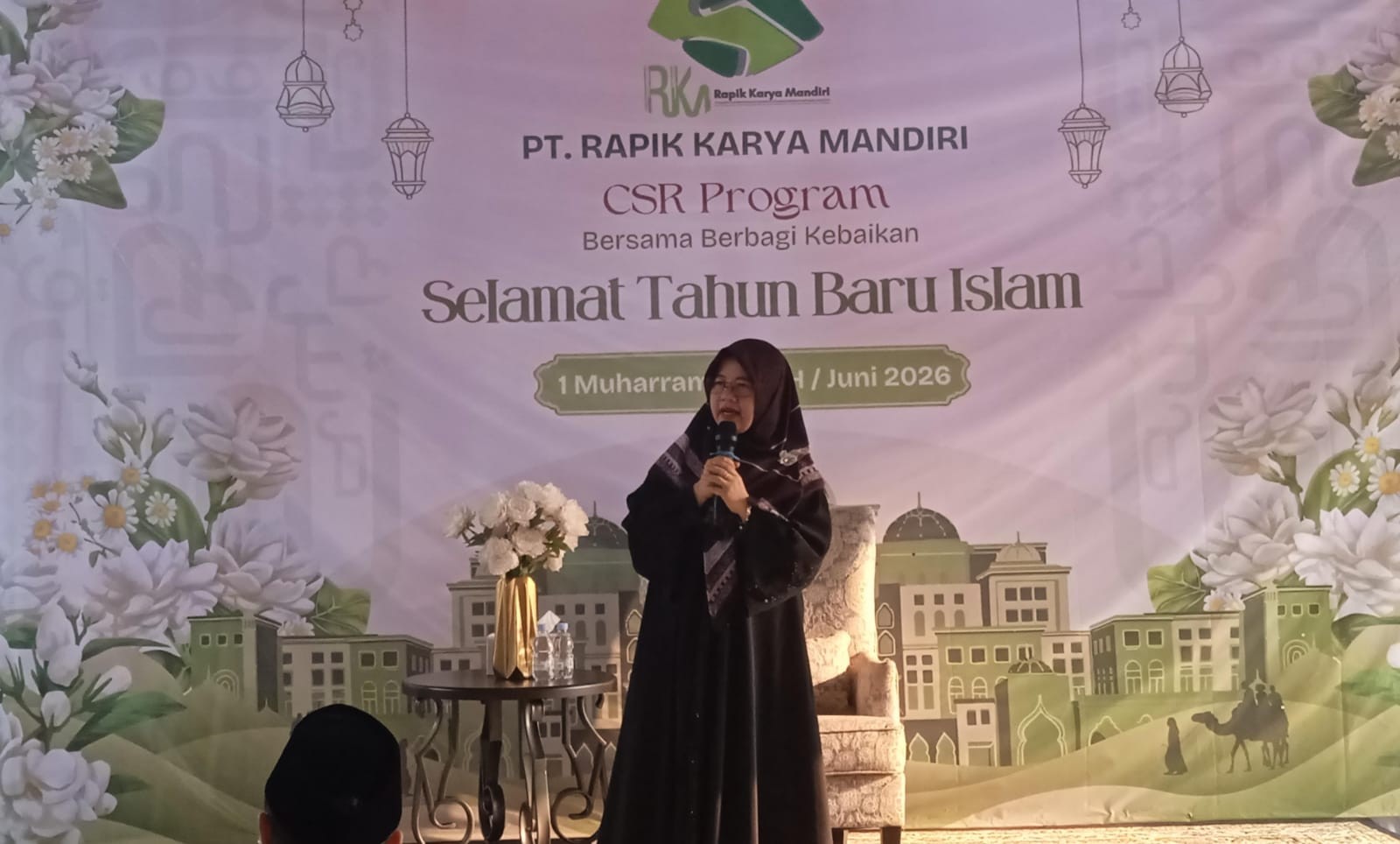 Nuryuliani Apresiasi CSR PT Rapik Karya Mandiri untuk Anak Yatim Depok