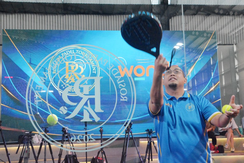 Andre Rosiade Buka Turnamen Rosiade Padel Tournament Series-2