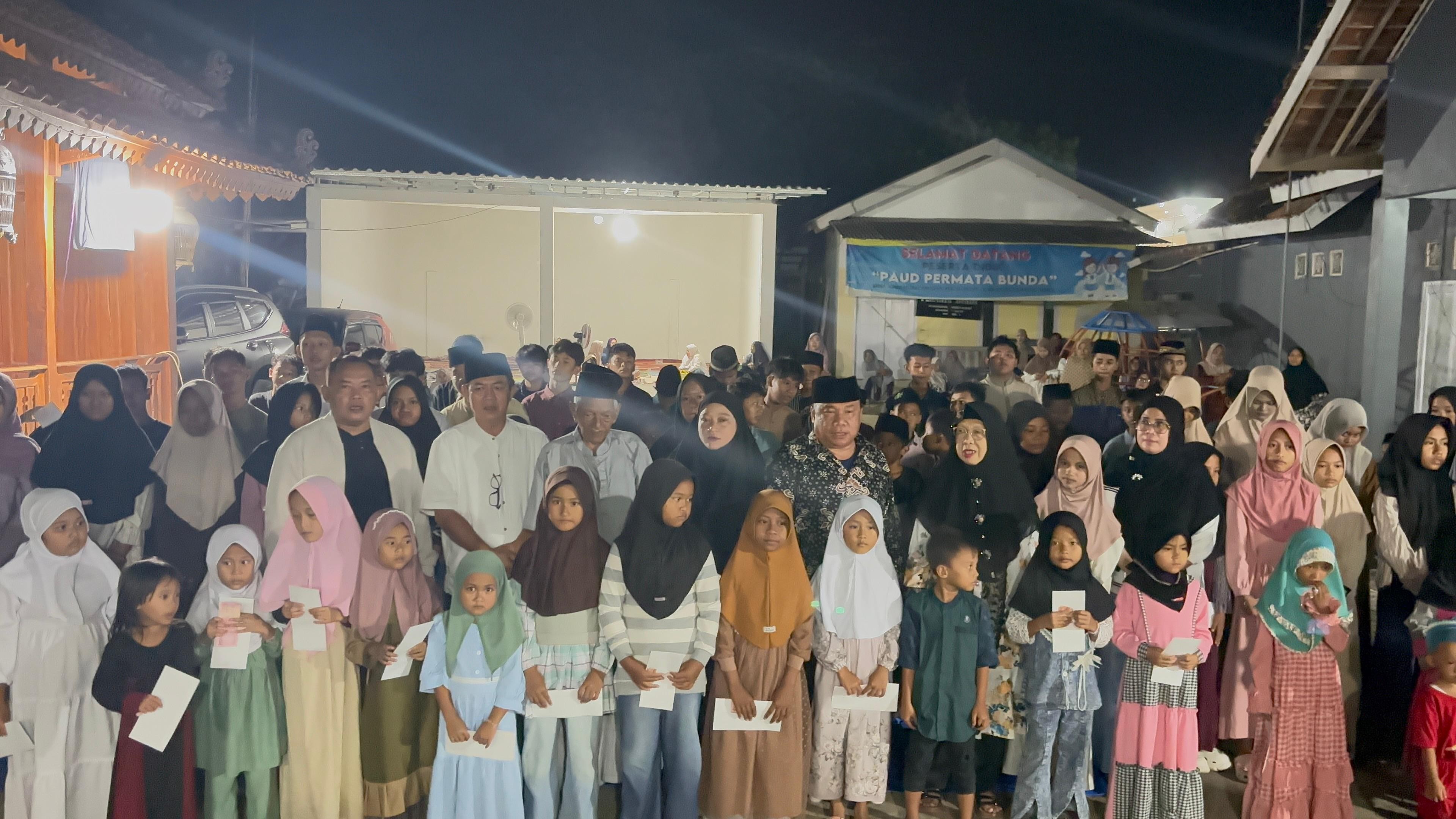 Ketum GCP Peduli Santuni Ratusan Anak Yatim dan Piatu di Lampung Timur