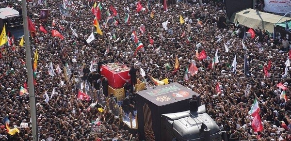 3,8 Juta Orang Hadiri Prosesi Pemakaman Ayatollah Ali Khamenei di Najaf, Irak
