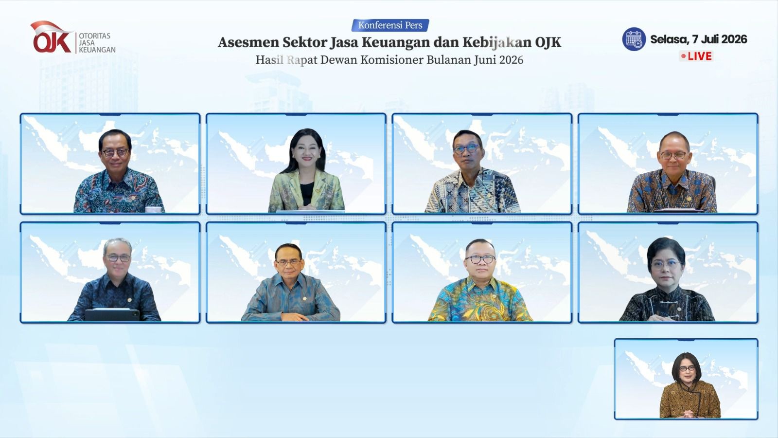 OJK: Stabilitas Sektor Jasa Keuangan Tetap Terjaga di Tengah Tekanan Global