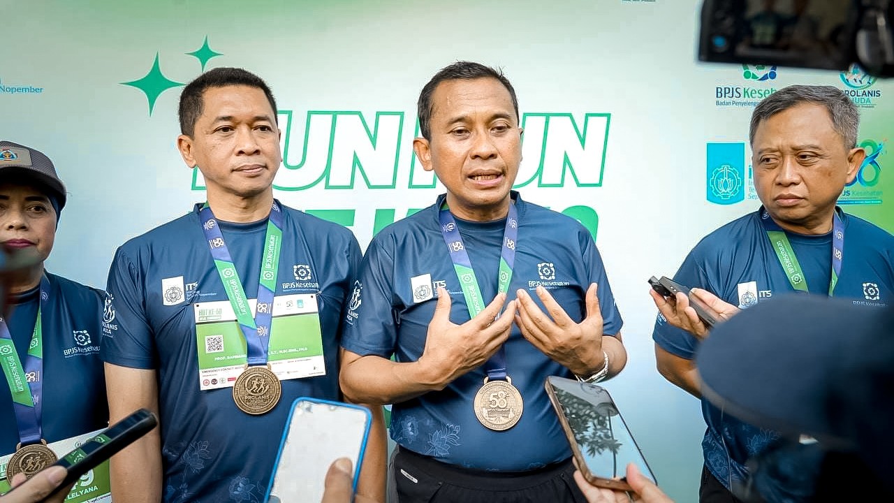 HUT ke-58, BPJS Kesehatan bersama ITS Gelar Fun Run 5,8K dan Sosialisasi Prolanis