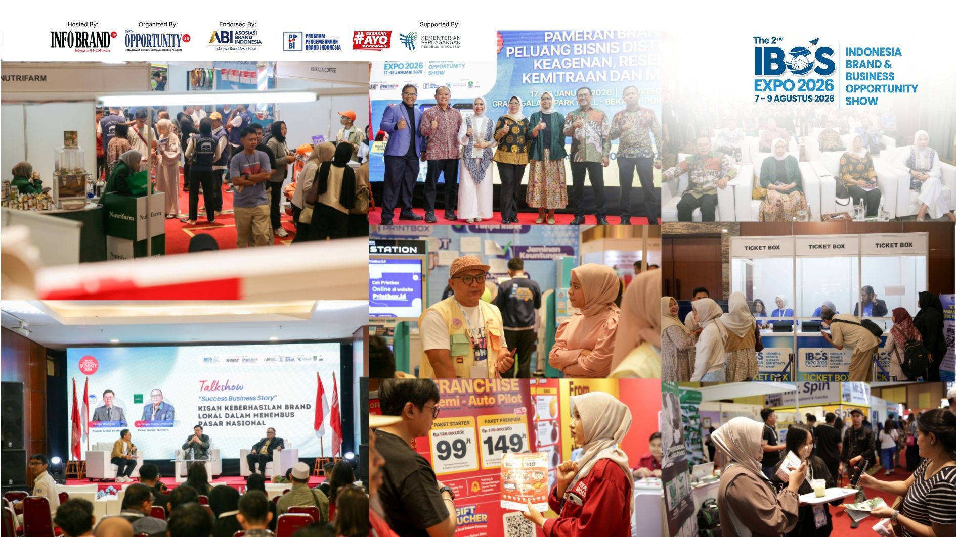 The 2nd IBOS Expo 2026 Hadir Lebih Besar, Perkuat Ekosistem Franchise, Kemitraan, Distributor, Reseller hingga Affiliate Marketing