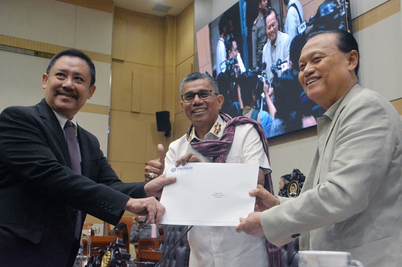 Dewan Pimpinan Nasional (DPN) PERADI Beri Masukan Penyusunan RUU Perampsan Aset Ke Komisi III DPR