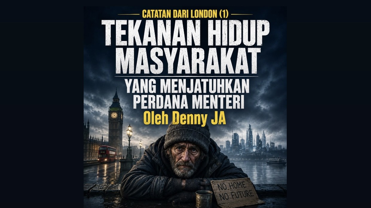 Catatan dari London, Tekanan Hidup Masyarakat yang Menjatuhkan Perdana Menteri