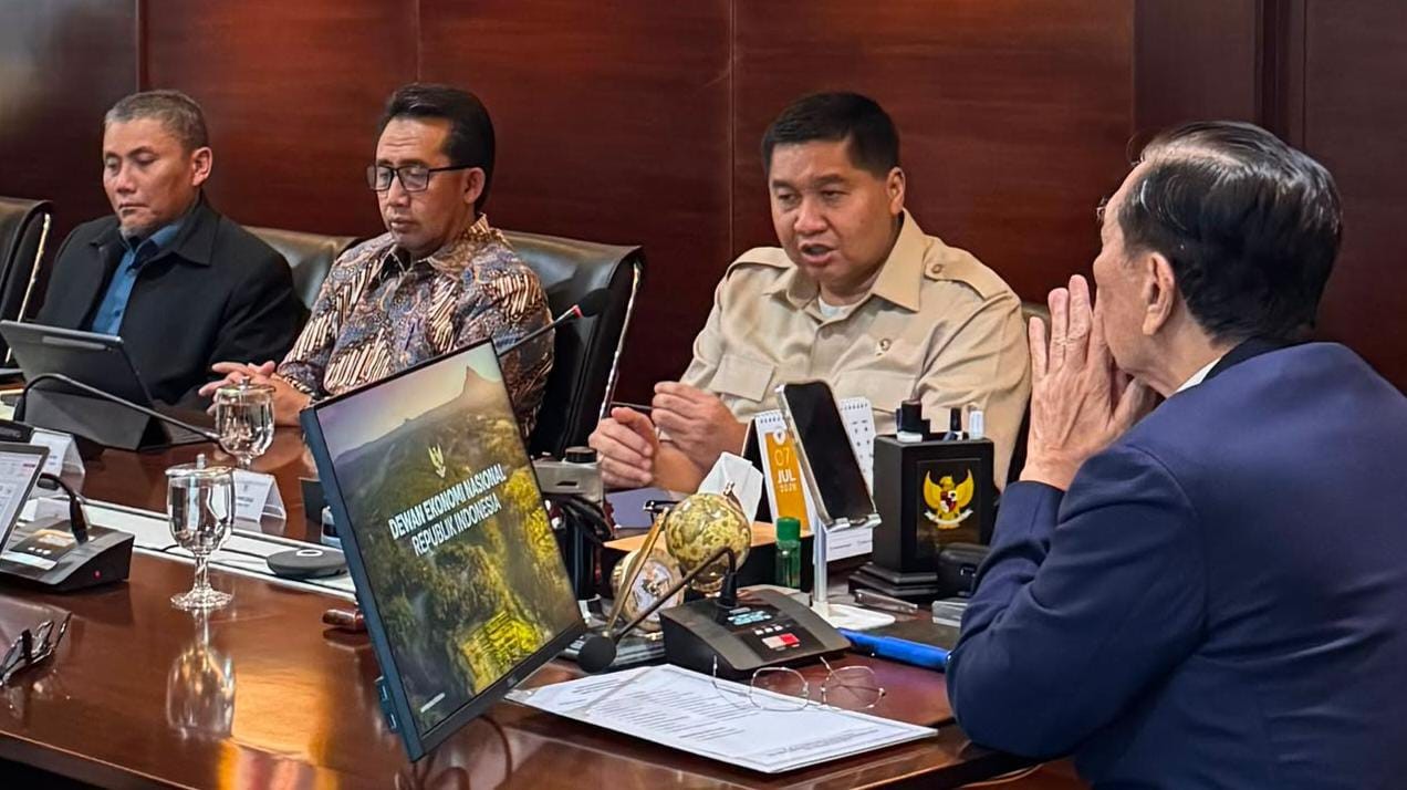 Menteri PKP Ngobrol Empat Mata dengan Luhut Pandjaitan, Ini Poin-poin Pentingnya