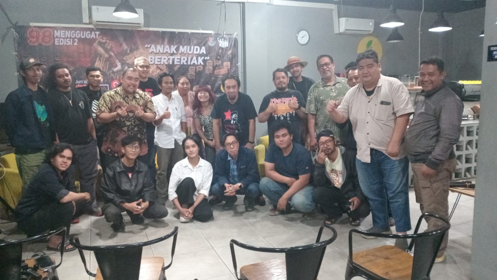 Anak Muda Berteriak": Aktivis 98 dan Mahasiswa Kembali Menggugat Kondisi Bangsa dalam Diskusi '98 Menggugat Jilid 2'