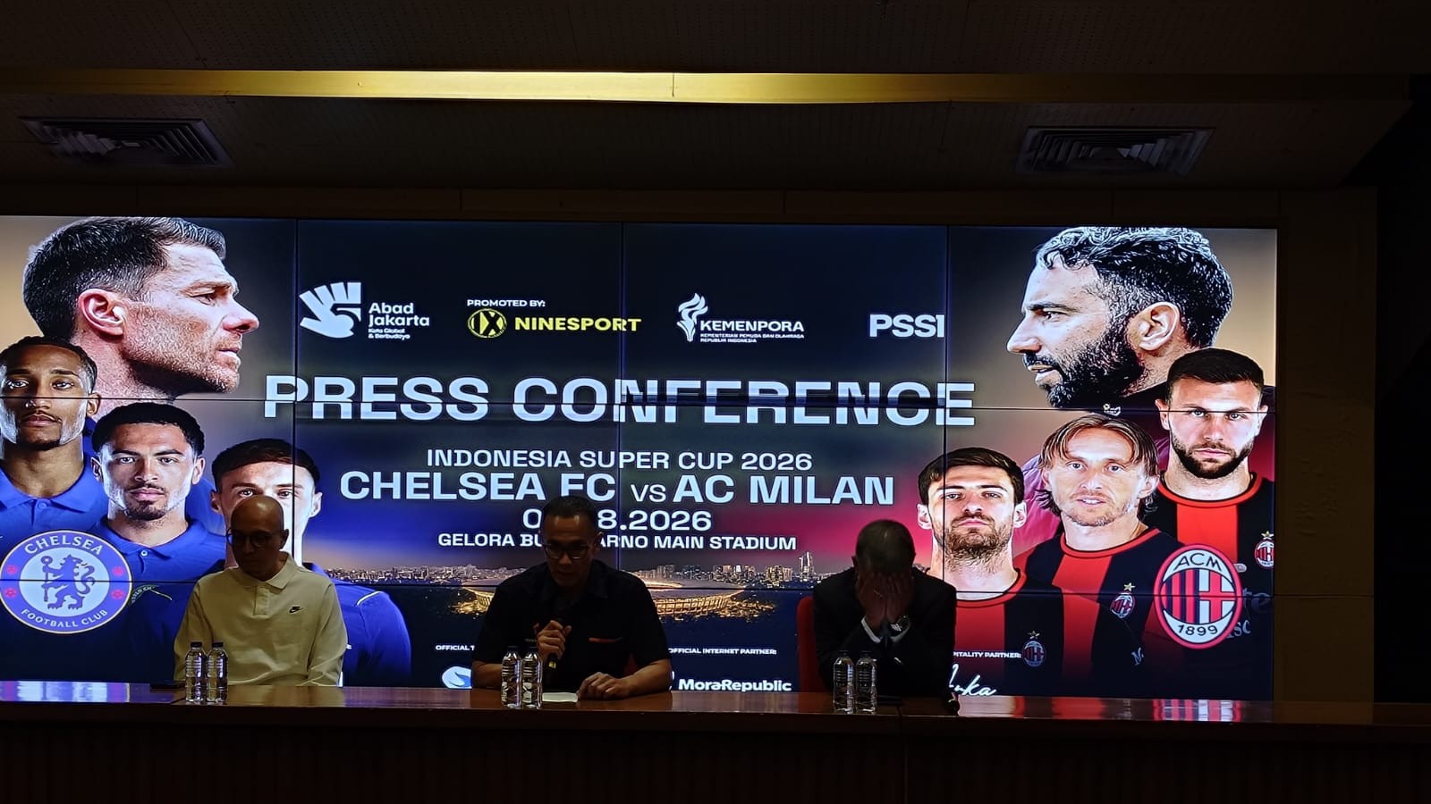 Laga Pramusim Chelsea FC vs AC Milan di Jakarta Batal Gunakan Titel Piala Presiden Super Match 2026
