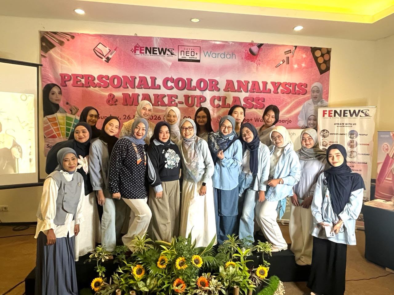 Hotel Neo+ Waru Sidoarjo Ajak Perempuan Kenali Warna Terbaik Lewat Personal Color Analysis