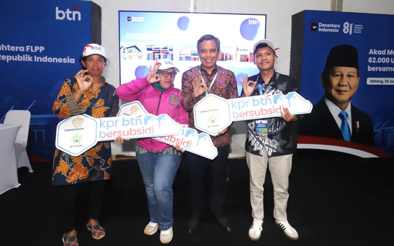 Bersama Danantara, BTN Dukung Akad Massal KPR Rumah Subsidi
