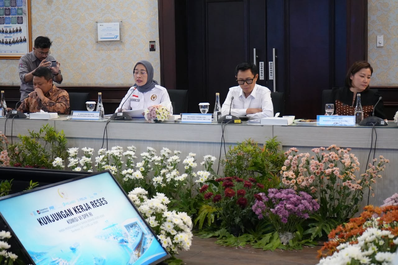 Kunjungan Reses Komisi VI DPR RI, Pelindo Paparkan Capaian Positif Semester I 2026