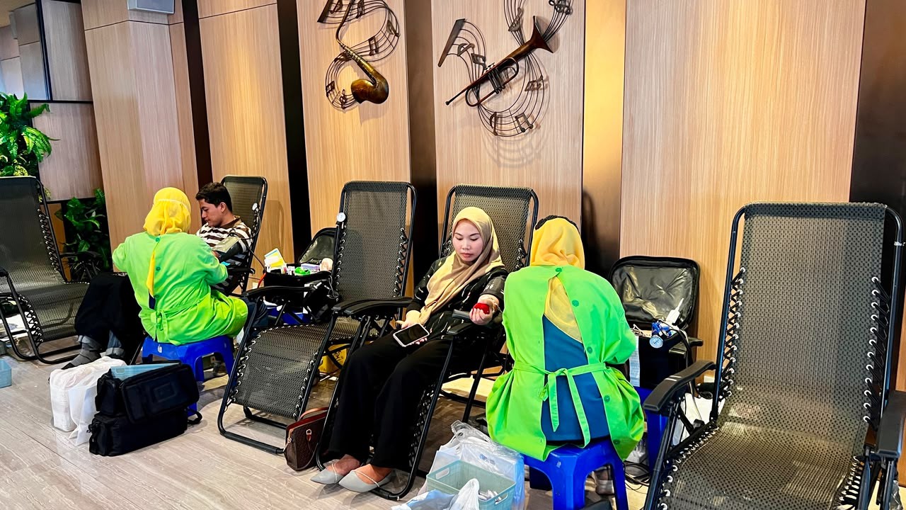 Peringati Ulang Tahun Ke-9, Dafam Pacific Caesar Surabaya Gelar Aksi Donor Darah