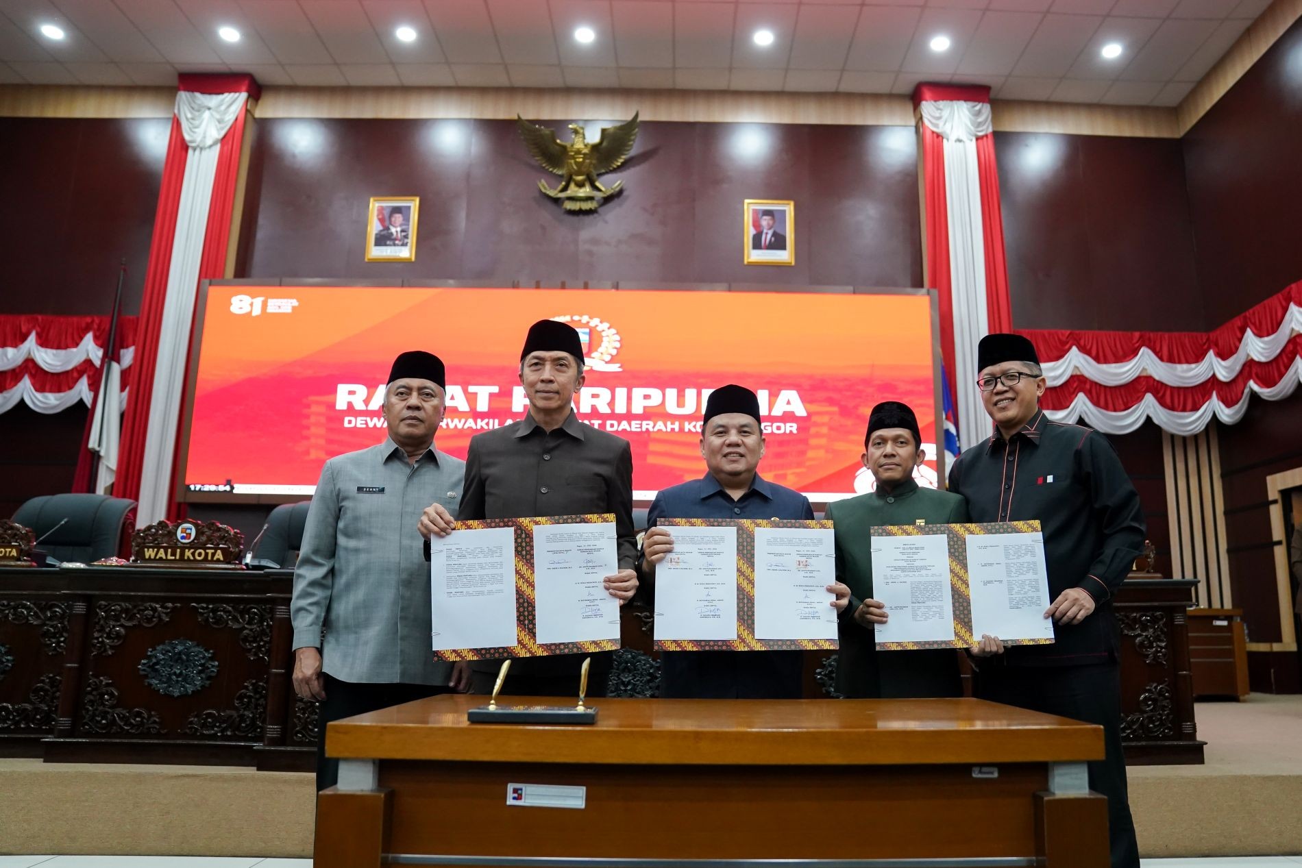 DPRD Kota Bogor dan Pemkot Setujui Raperda Pertanggungjawaban APBD 2025