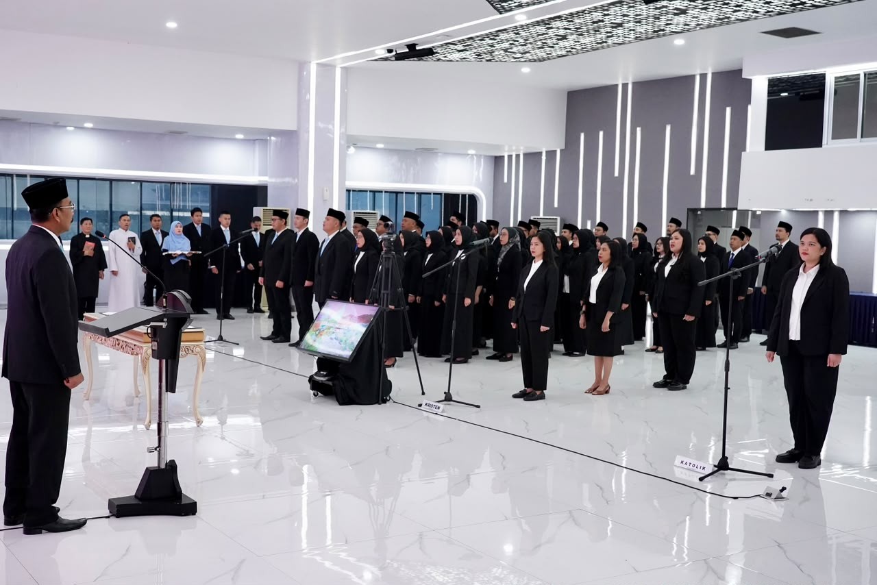 ATR/BPN Lantik 1.361 Pejabat, Sekjen Minta Jadi Penggerak Transformasi Layanan
