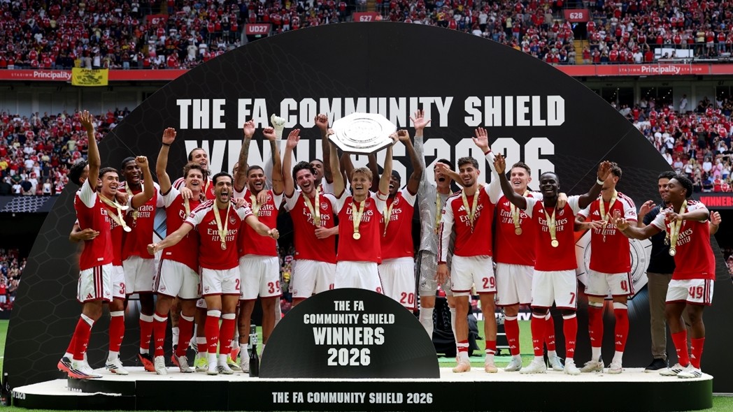 Arsenal Juara Community Shield 2026 Usai Bantai Manchester City 3-0