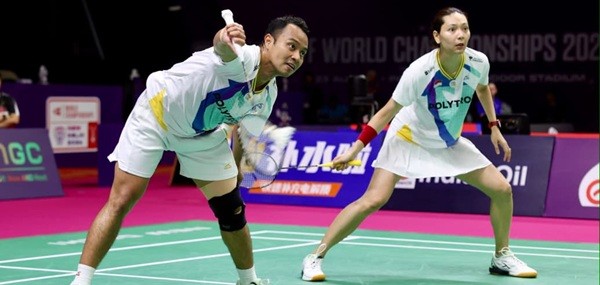 Rehan/Gloria Menang Telak, Tiket Kejuaraan Dunia Didapat di Detik Terakhir