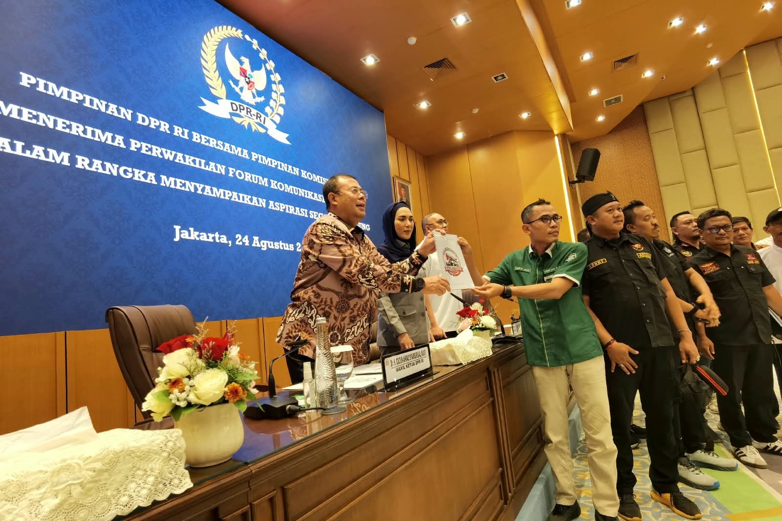 DPR Terima Forum Komunikasi Rakyat Pati, Soroti Kepastian Hukum hingga Kamtibmas