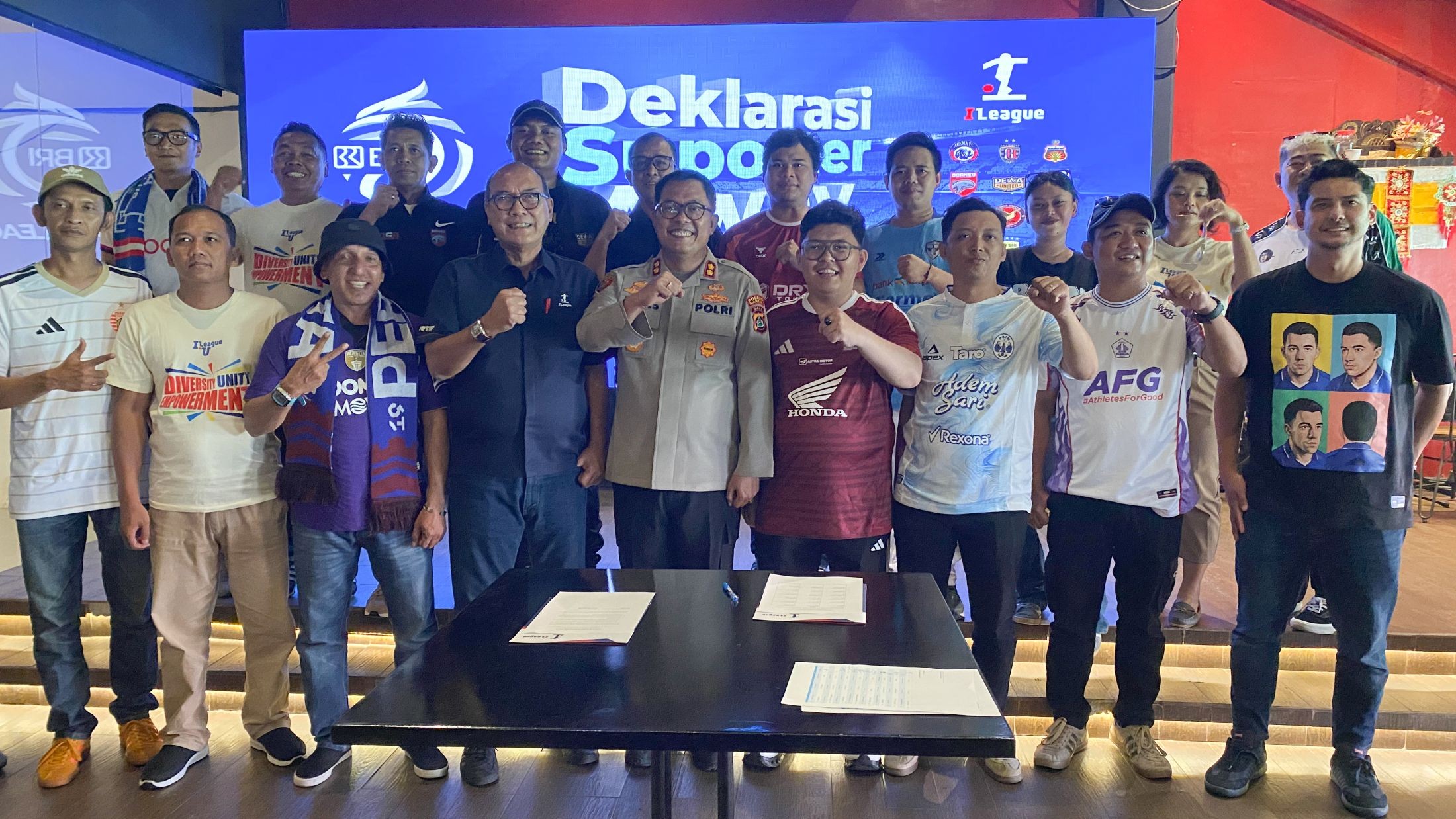 Deklarasi Suporter Away Super League 2026/2027, Komitmen Wujudkan Sepak Bola Aman dan Damai