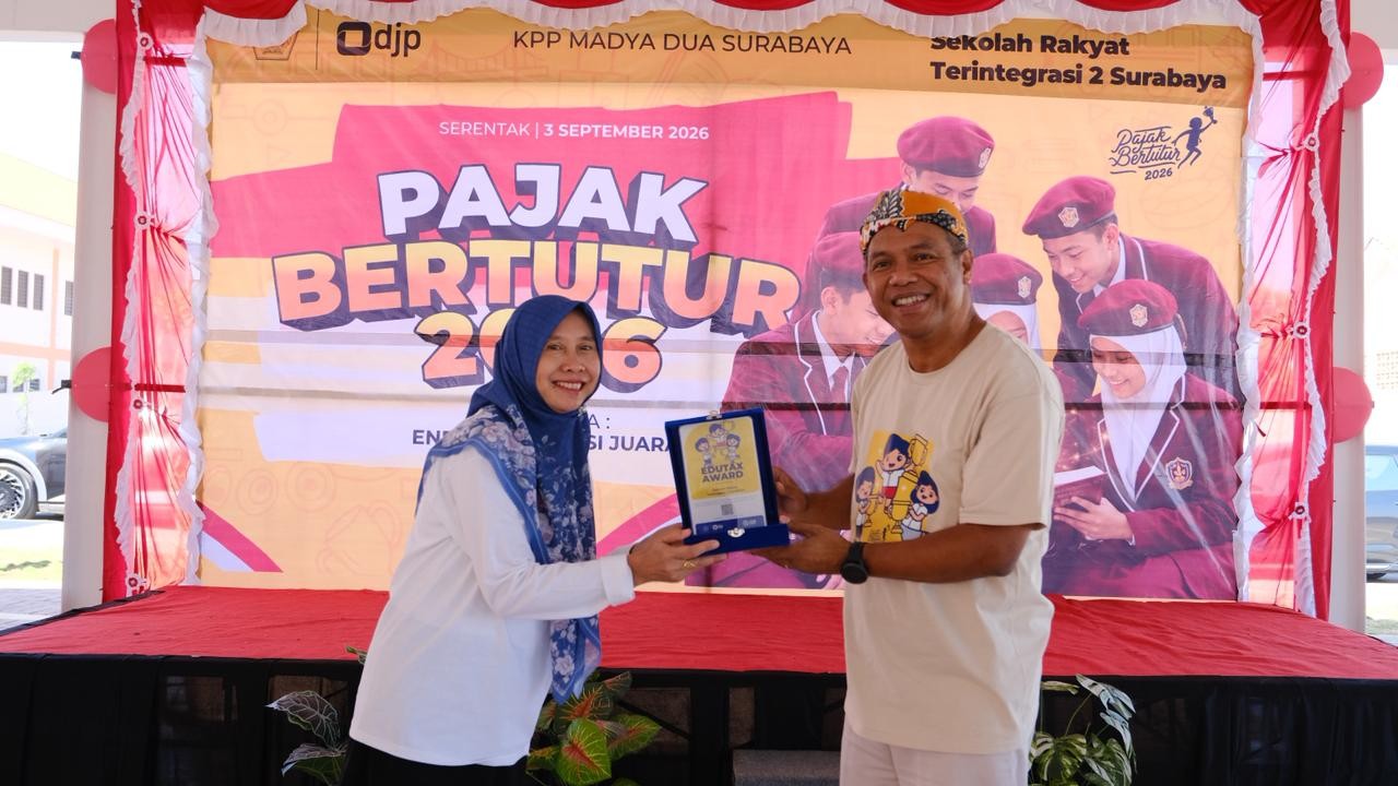 Pajak Bertutur 2026, DJP Jawa Timur I Edukasi 834 Siswa di 14 Sekolah Surabaya