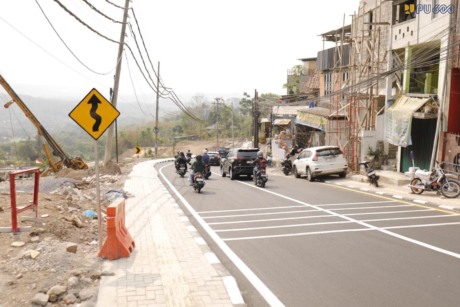 PU Rampungkan Rekonstruksi Jalan Gombel Lama Lebih Cepat, Akses Kembali Dibuka