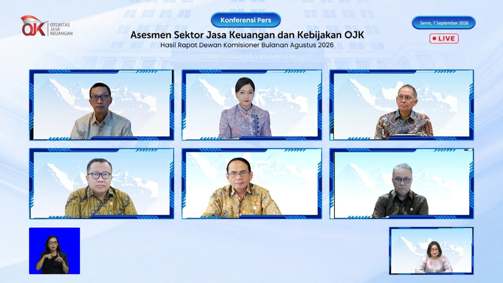 OJK: Sektor Jasa Keuangan Stabil, Kredit Perbankan Tumbuh 13,58 Persen