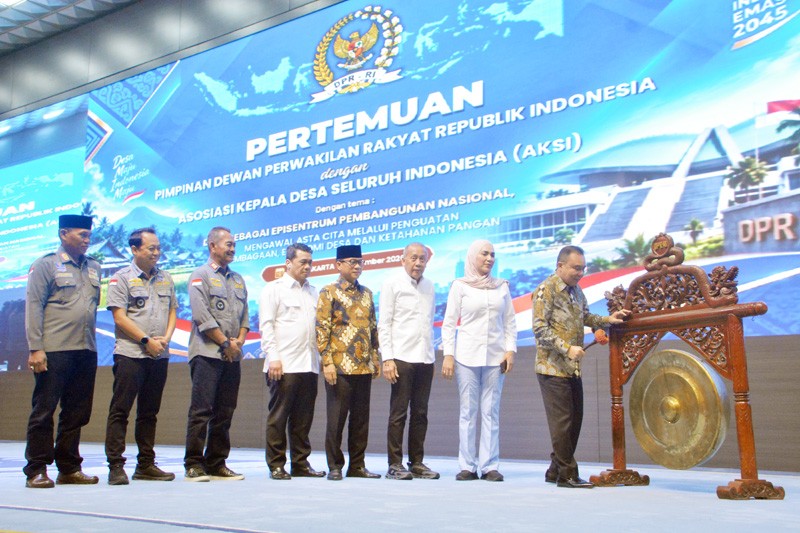 Pertemuan Pimpinan DPR dengan Asosiasi Kepala Desa Seluruh Indonesia (AKSI)