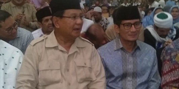 Rekapitulasi KPU: Prabowo-Sandi Menang Di Jabar