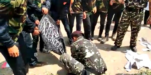 Pandangan MUI, Bendera Yang Dibakar Banser Bukan Milik HTI