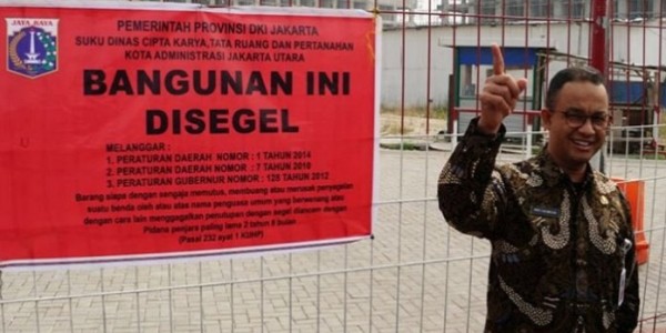 Anies Didesak Uji Penerbitan IMB Pulau Reklamasi