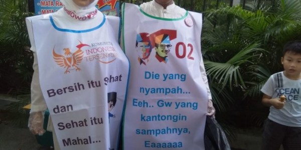 Acara Kampanye Akbar Belum Kelar, Komunitas Indonesia Tersenyum Langsung ‘Operasi Semut’